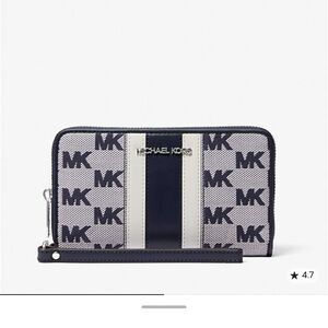 Michael Kors Black and White Wallet